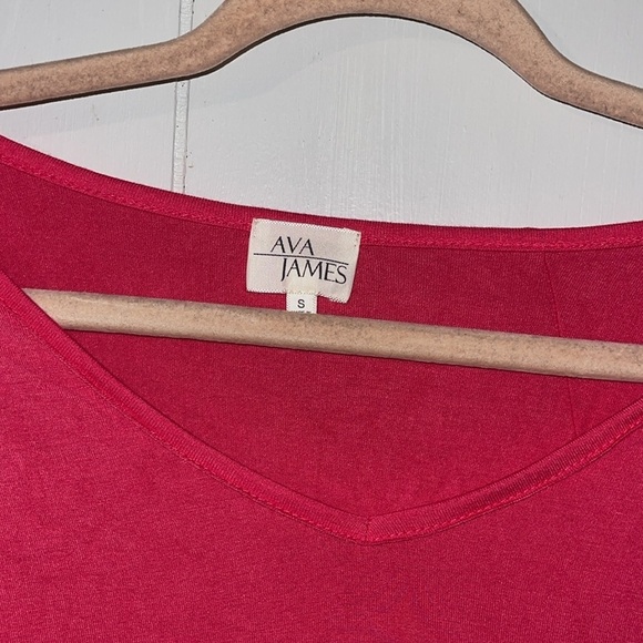 AVA james size small pink top shirt - Picture 3 of 8